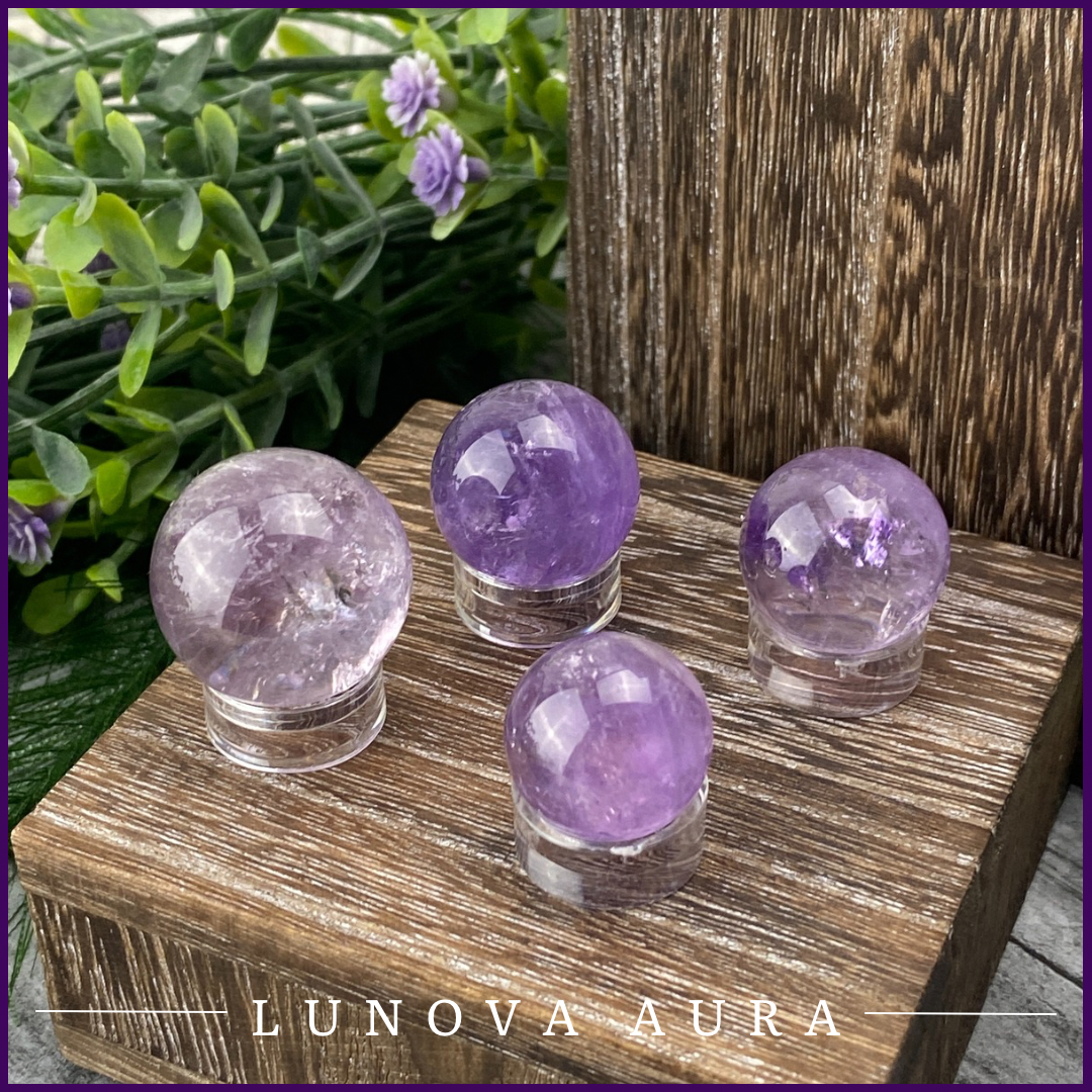 Amethyst (High Quality) Mini Sphere