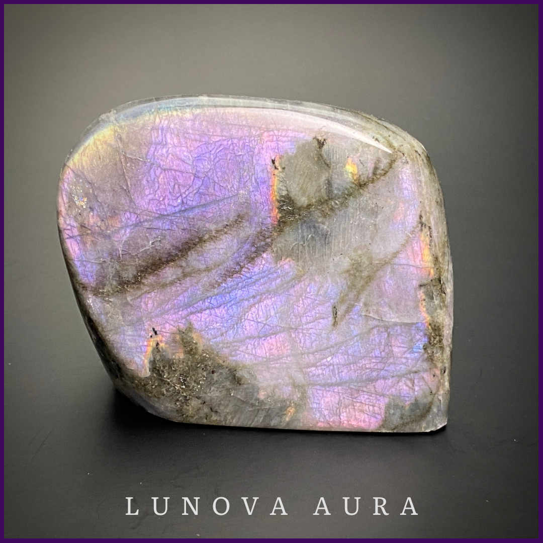 Labradorite - Purple Flash - Free Form #1