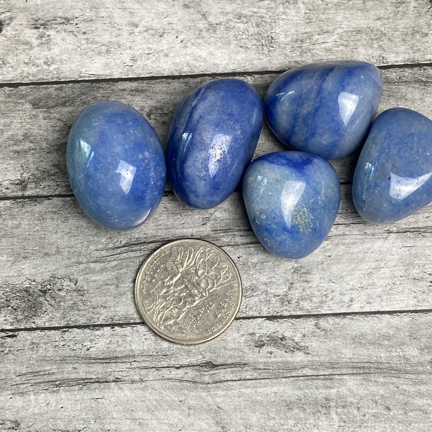 Blue Aventurine Tumbled Pocket Stone