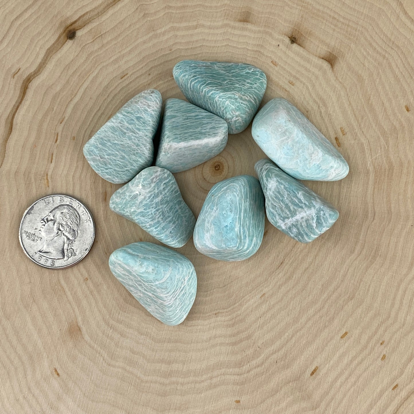 Amazonite Tumbled Pocket Stone