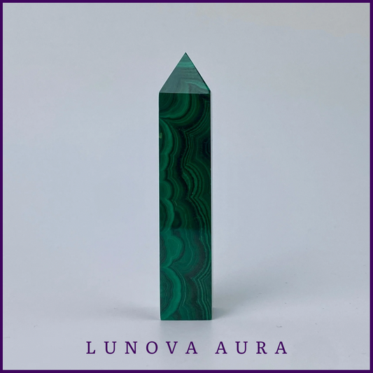 Malachite Crystal Point #0001