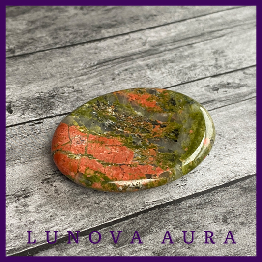 Unakite Worry Stone