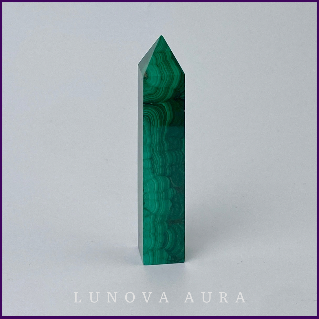 Malachite Crystal Point #0001