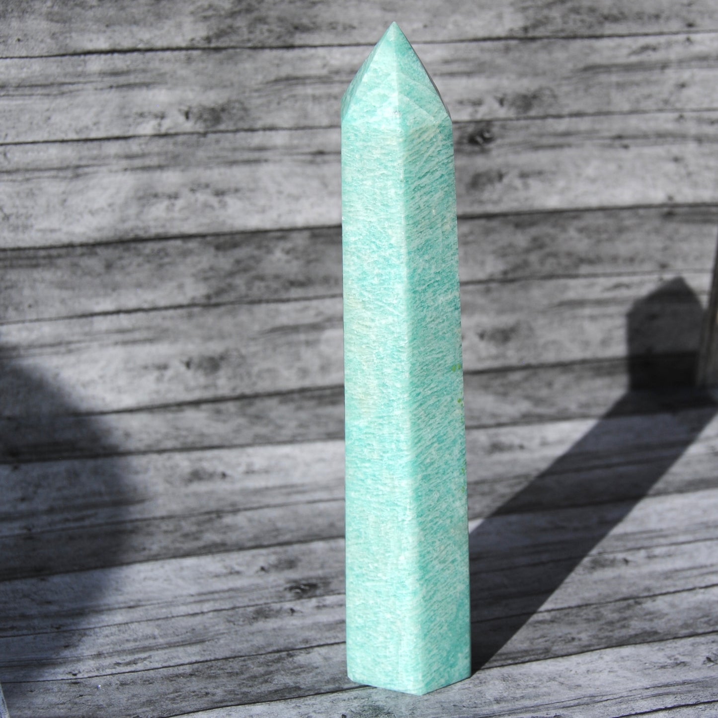 Amazonite Large Tower - 8"