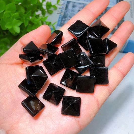 Black Obsidian Mini Pyramid