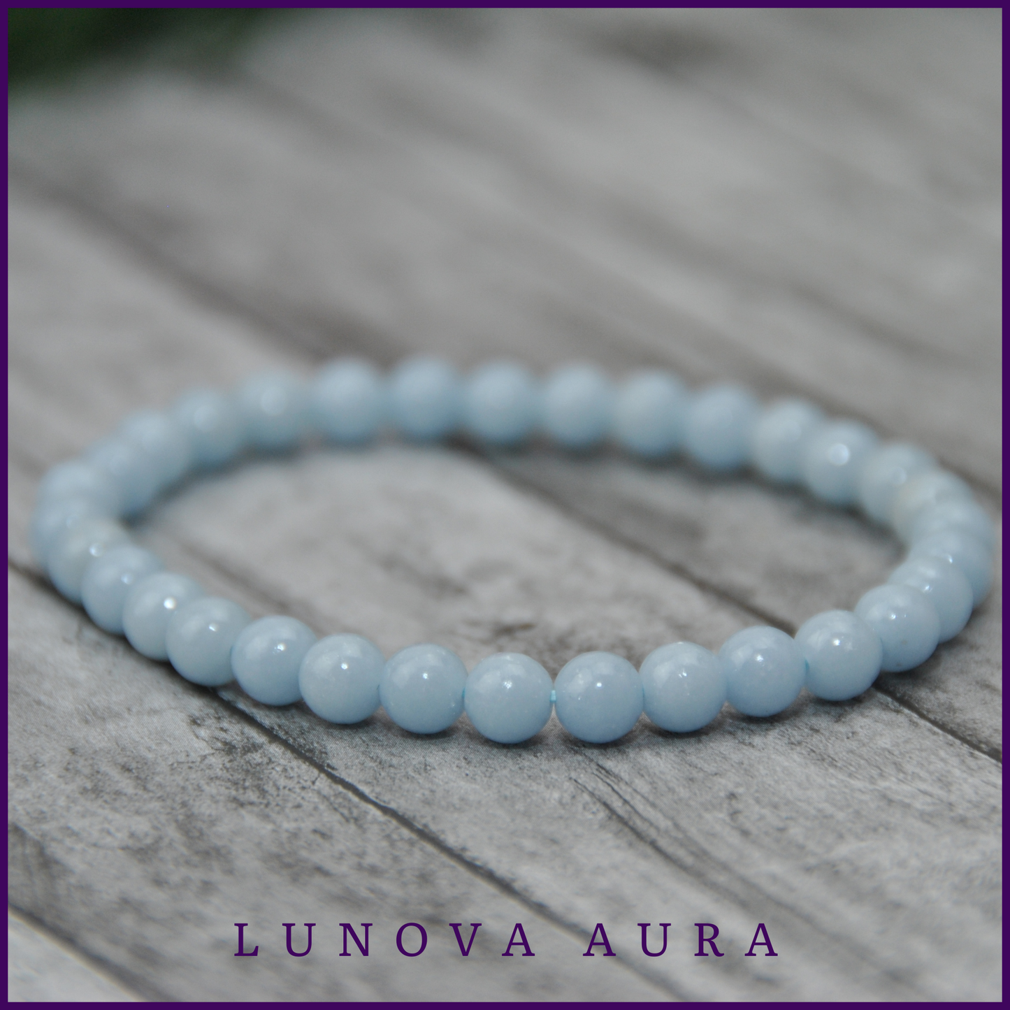 Angelite Gemstone Bracelet