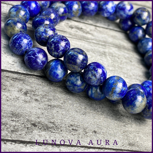 Lapis Lazuli 8mm Gemstone Bracelet