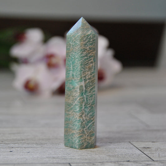 Amazonite Crystal Point