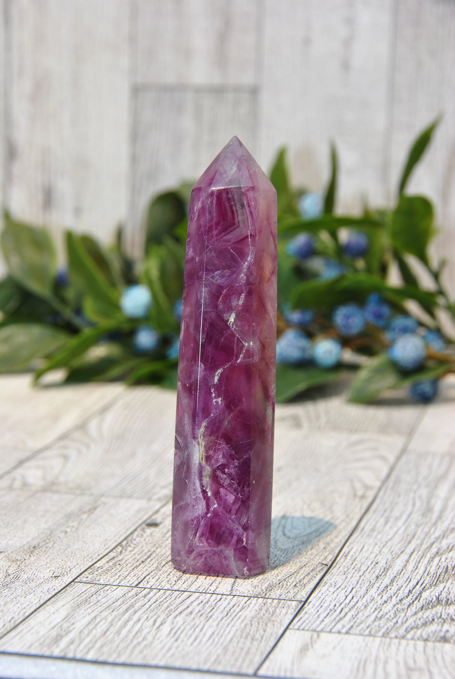 Fluorite Crystal Point #3