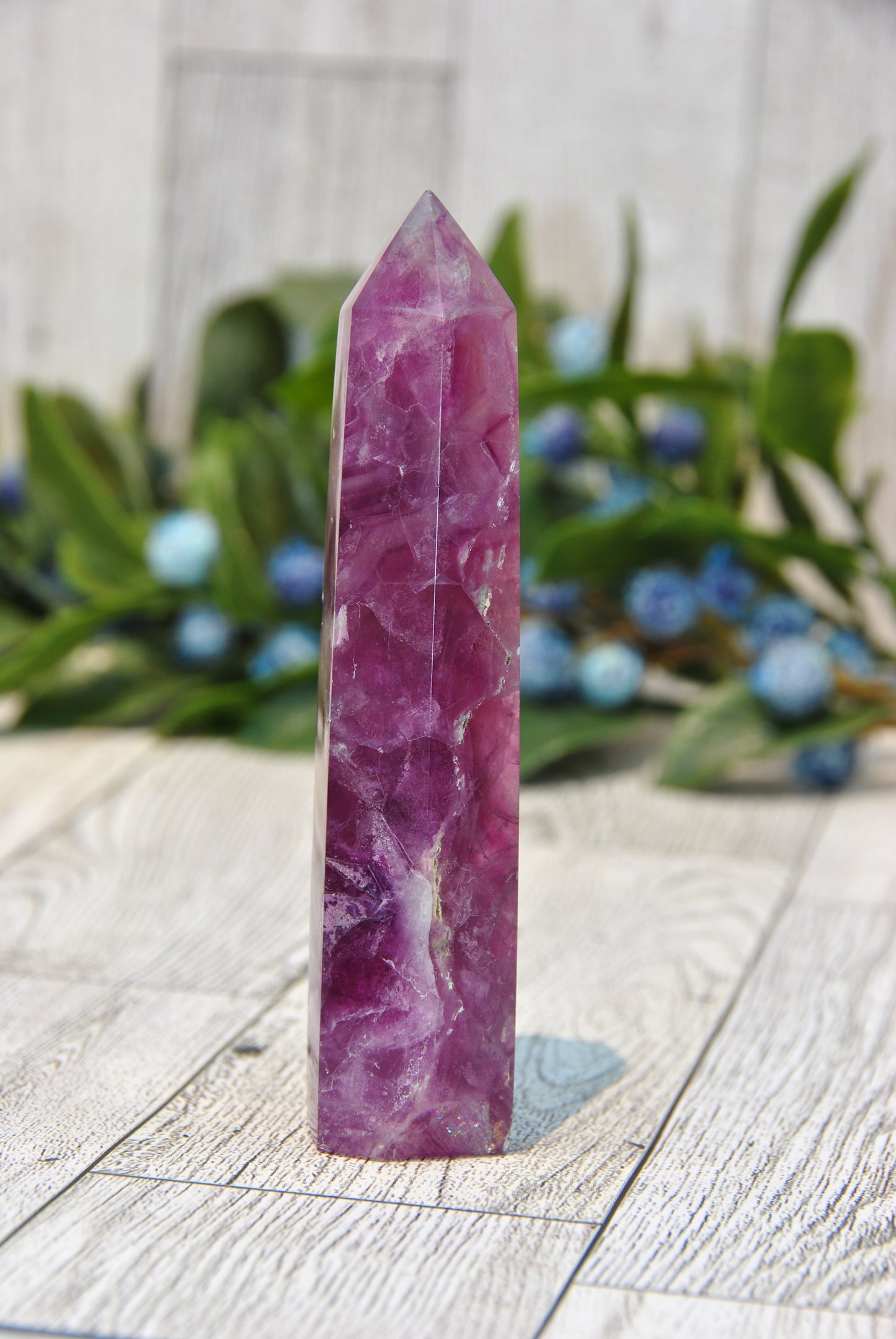 Fluorite Crystal Point #3