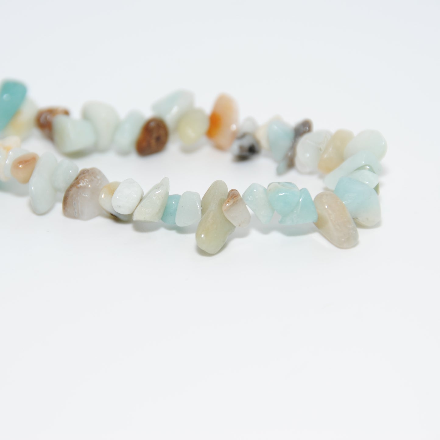 Amazonite Gemstone Chip Bracelet