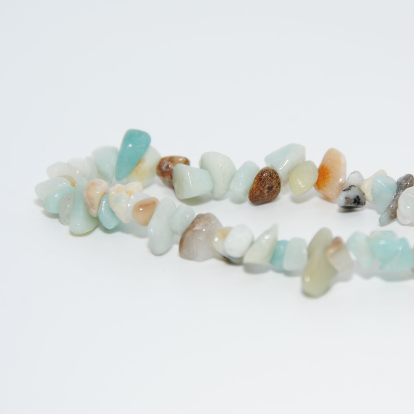 Amazonite Gemstone Chip Bracelet