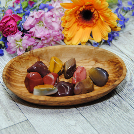 Mookaite Jasper Tumbled Pocket Stone