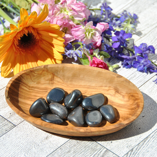 Hematite Tumbled Pocket Stone