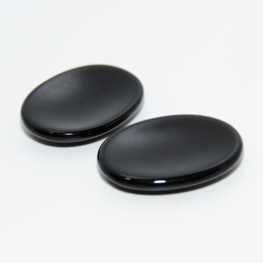 Black Obsidian Worry Stone