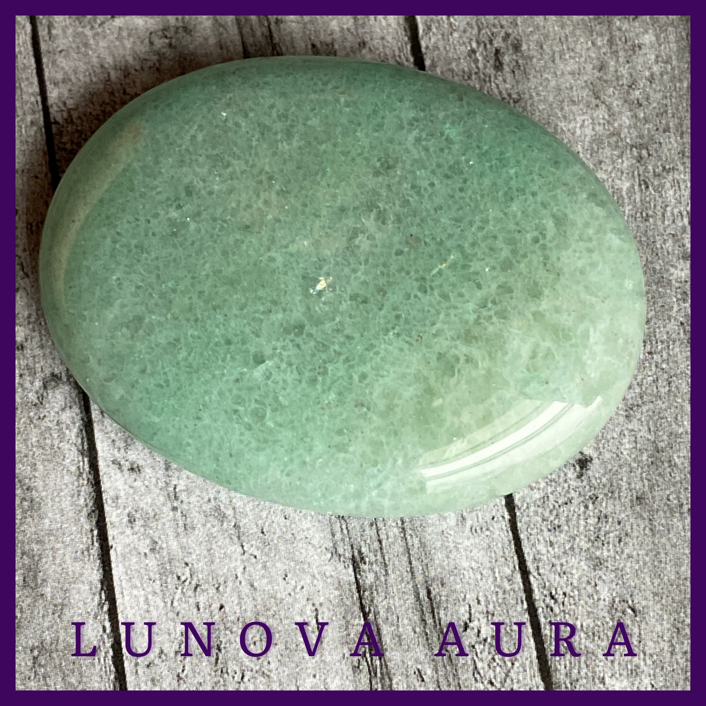 Green Aventurine Palm Stone