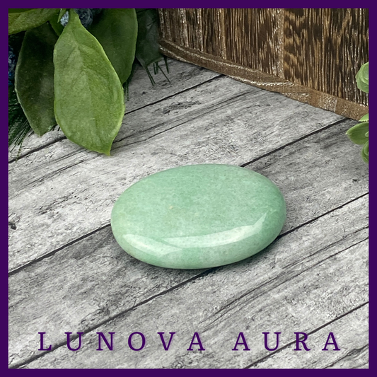 Green Aventurine Palm Stone