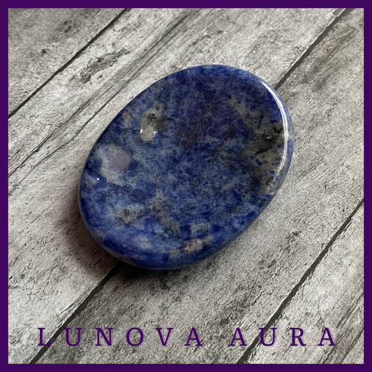 Sodalite Worry Stone