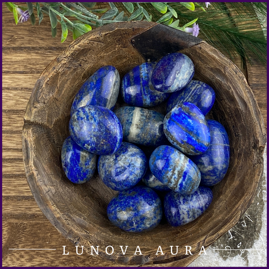 Lapis Lazuli Tumbled Pocket Stone