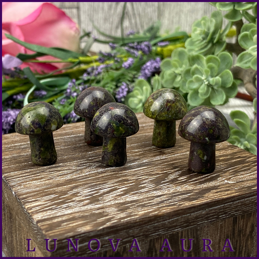 Dragons Blood Mini Mushroom Carving