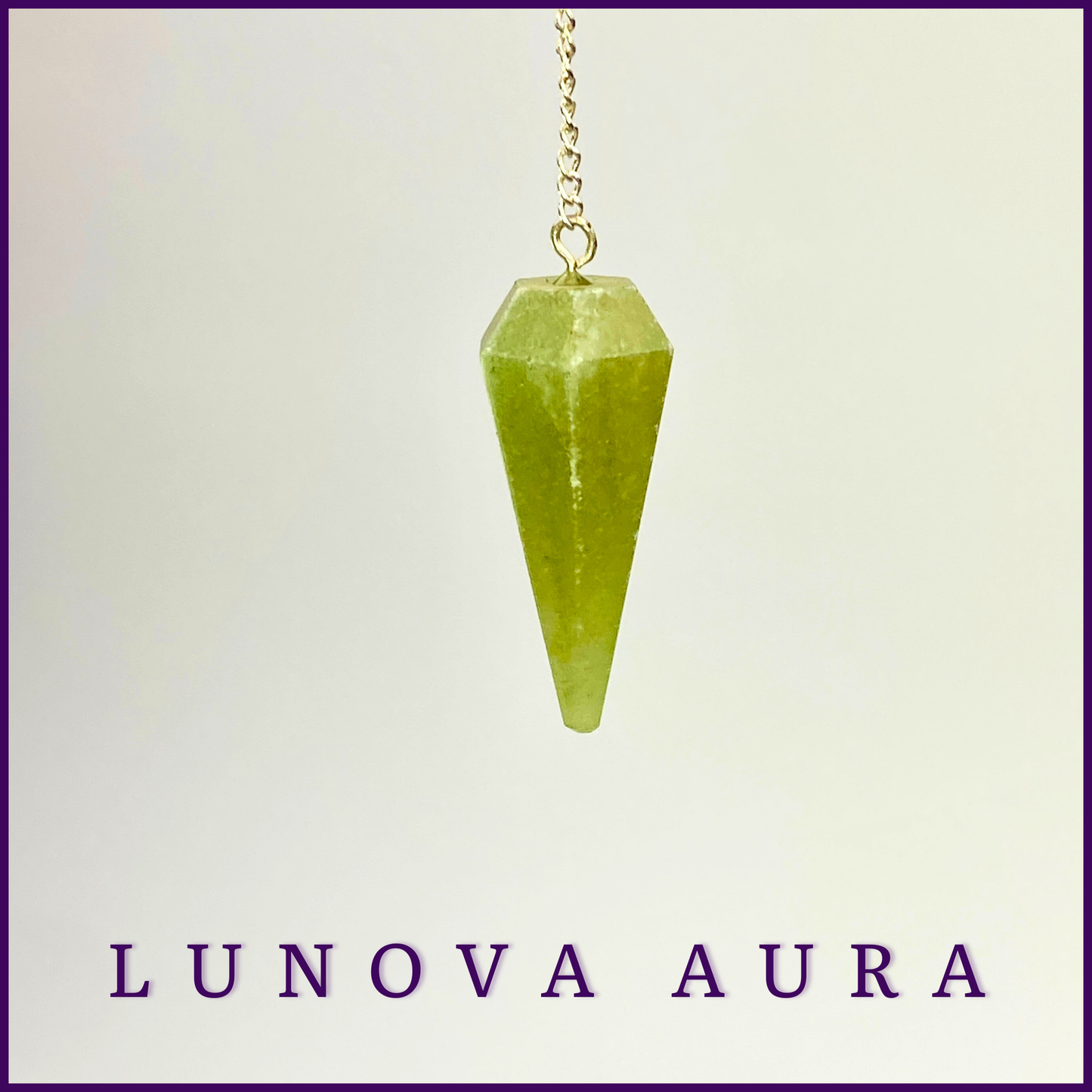 Green Aventurine Large Pendulum