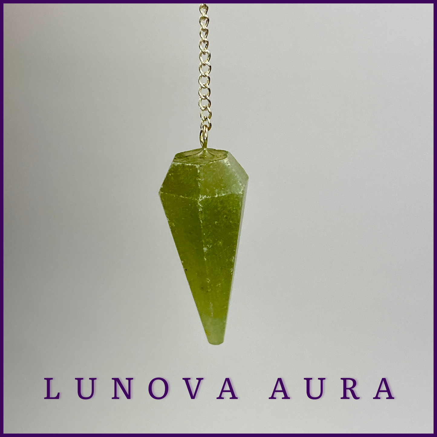 Green Aventurine Large Pendulum