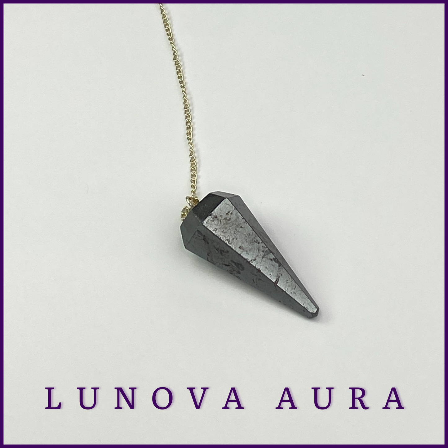 Hematite Large Pendulum