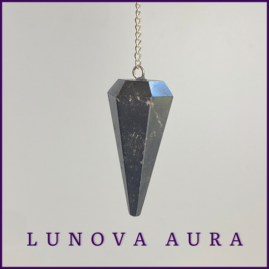 Hematite Large Pendulum