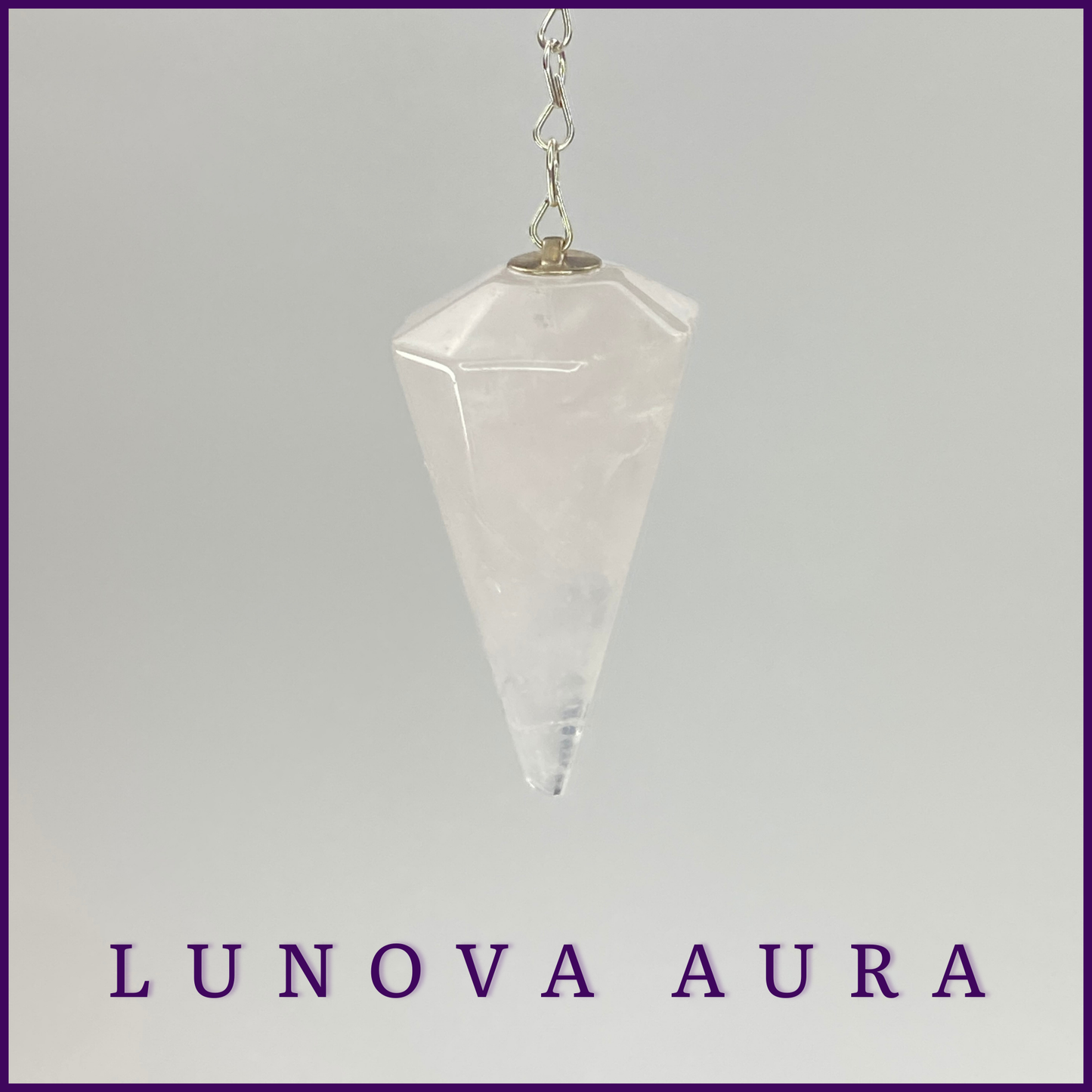 Rose Quartz Large Pendulum