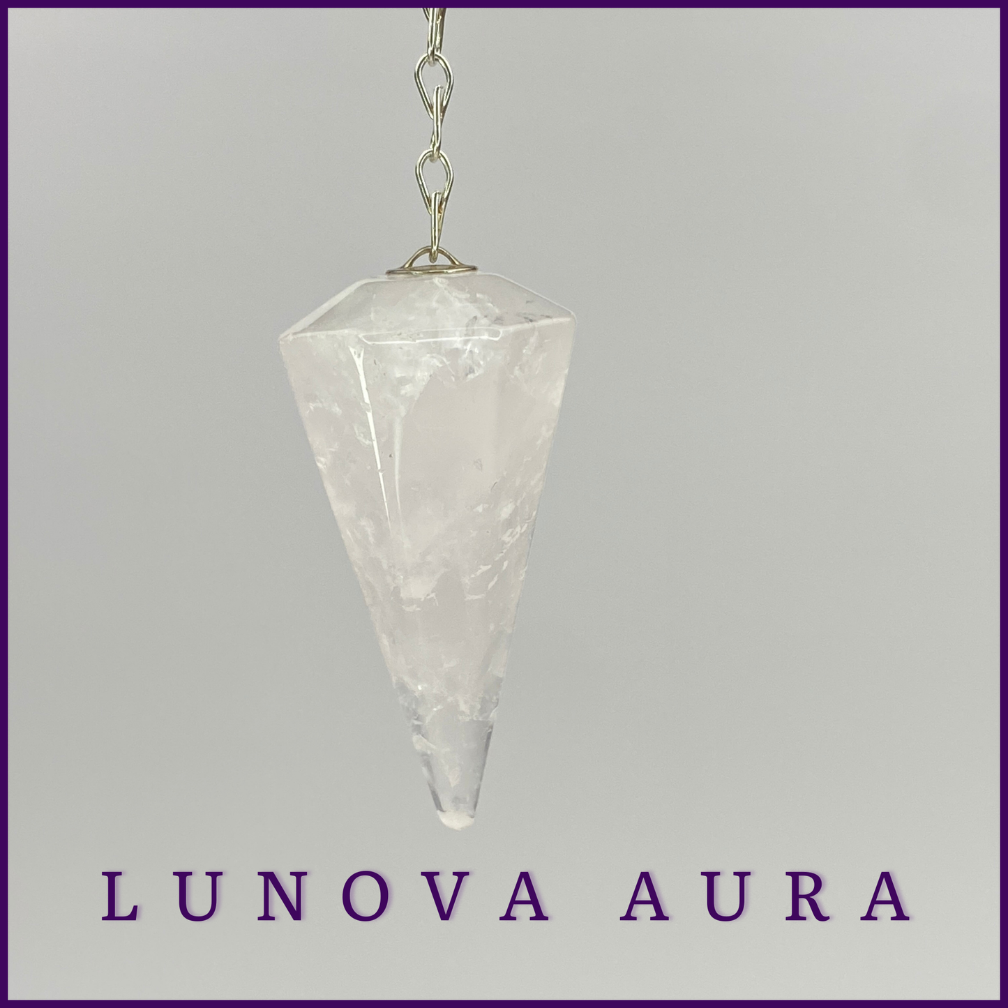 Rose Quartz Large Pendulum