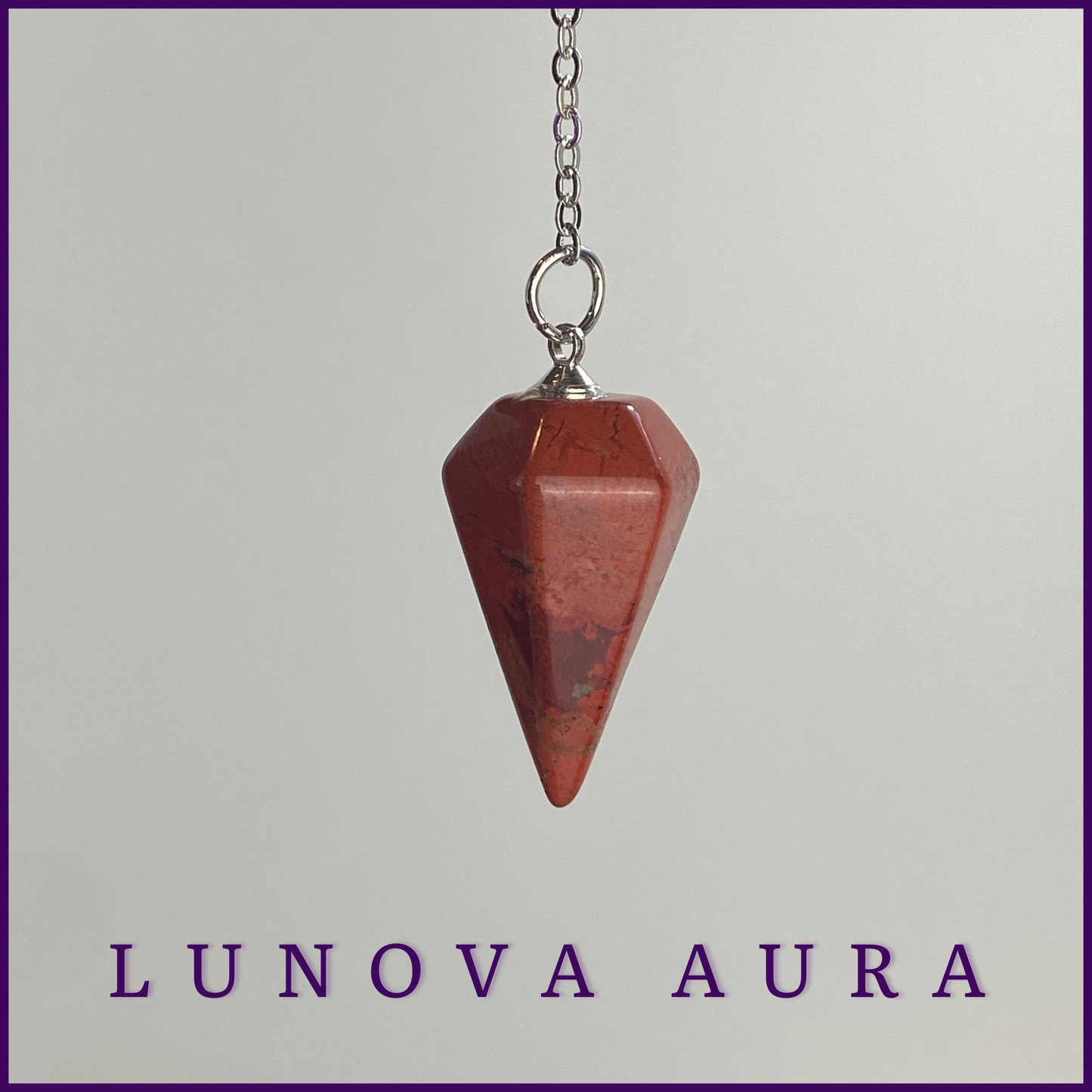 Red Jasper Small Pendulum