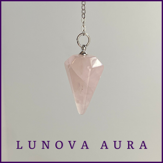 Rose Quartz Small Pendulum