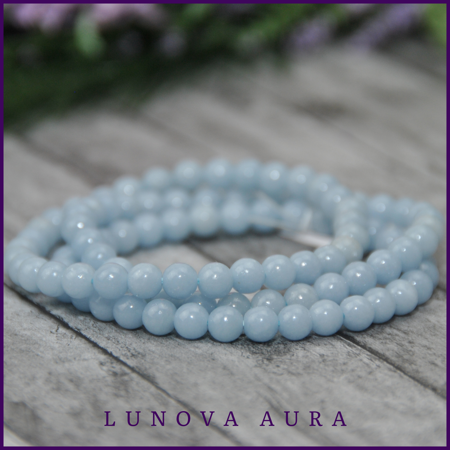 Angelite Gemstone Bracelet