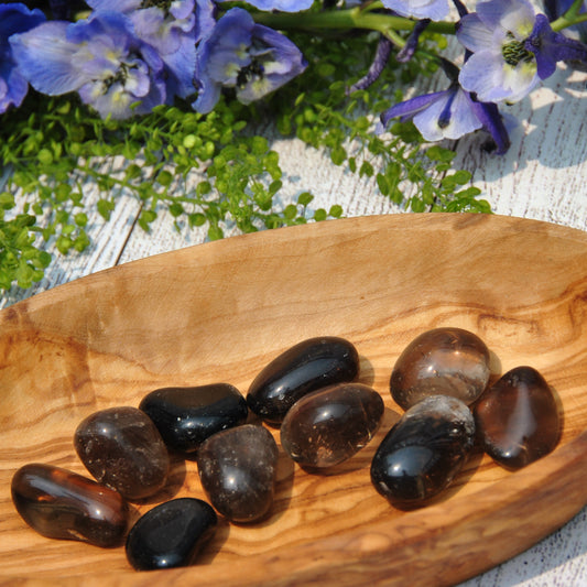 Smokey Quartz Tumbled Pocket Stone