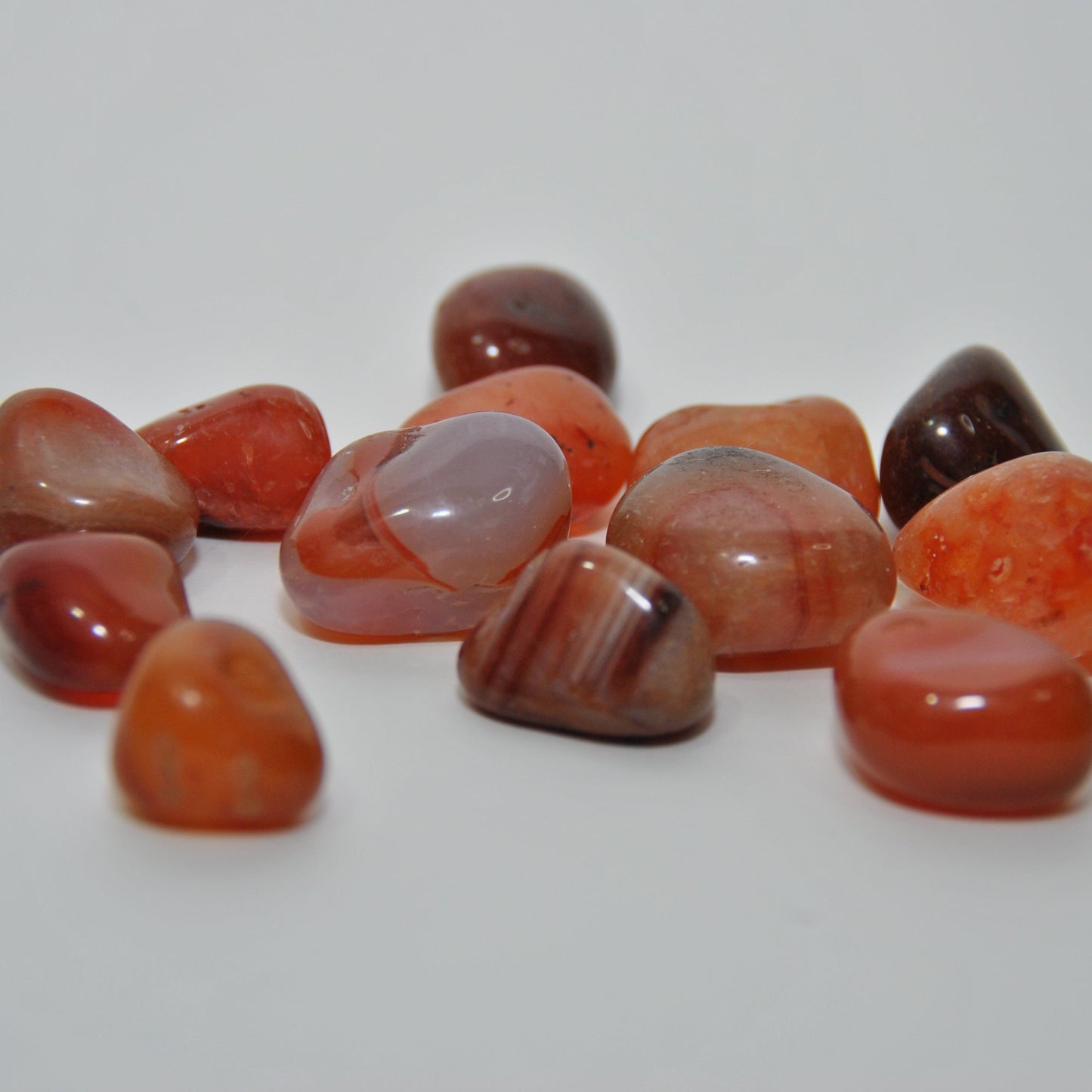 Carnelian Tumbled Pocket Stone