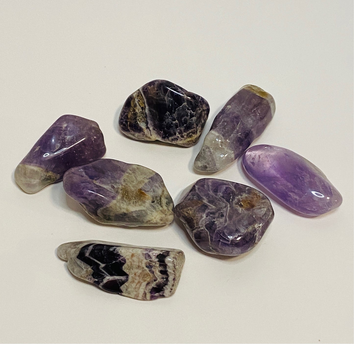 Amethyst Large Tumbled Pocket Stone