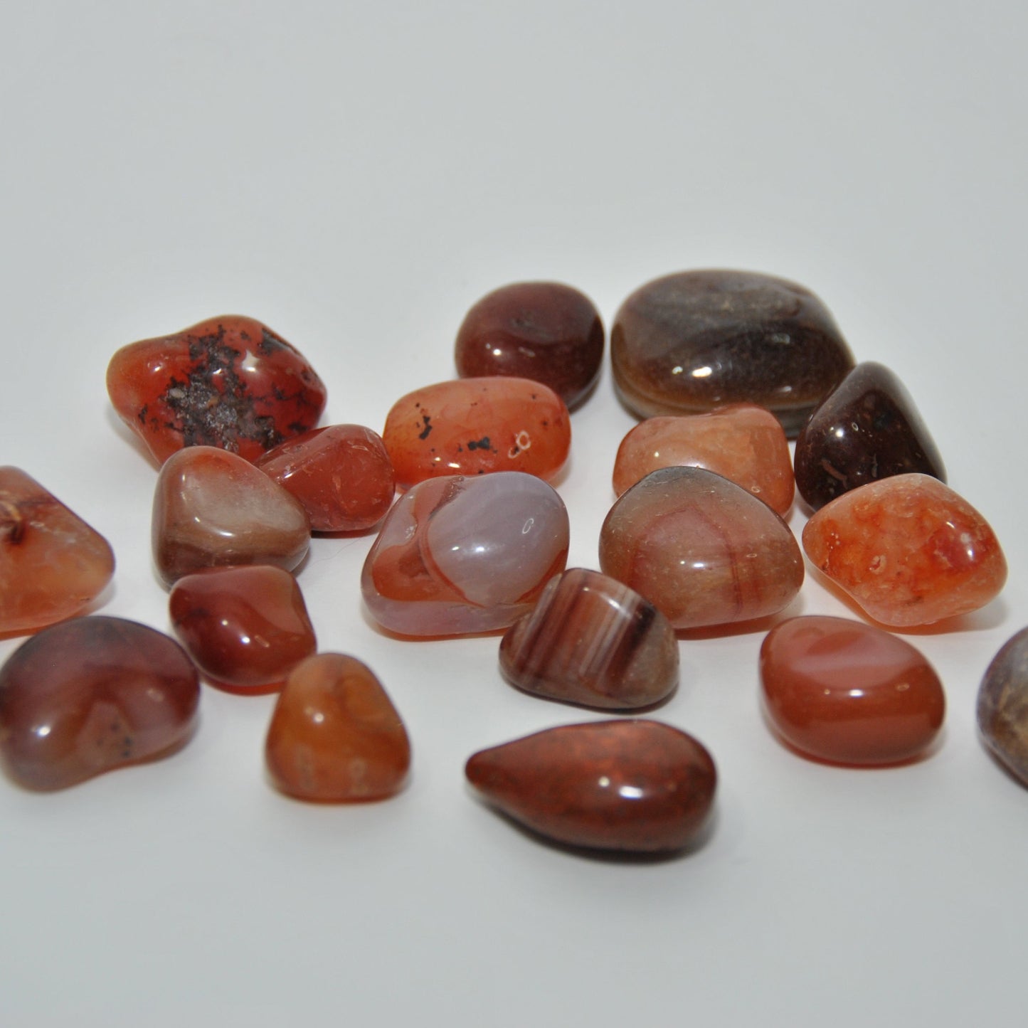 Carnelian Tumbled Pocket Stone