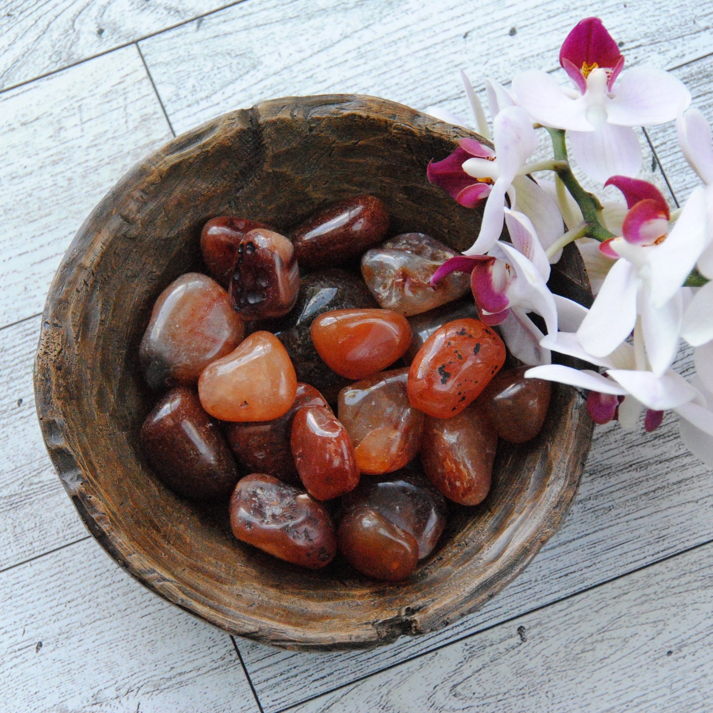 Carnelian Tumbled Pocket Stone