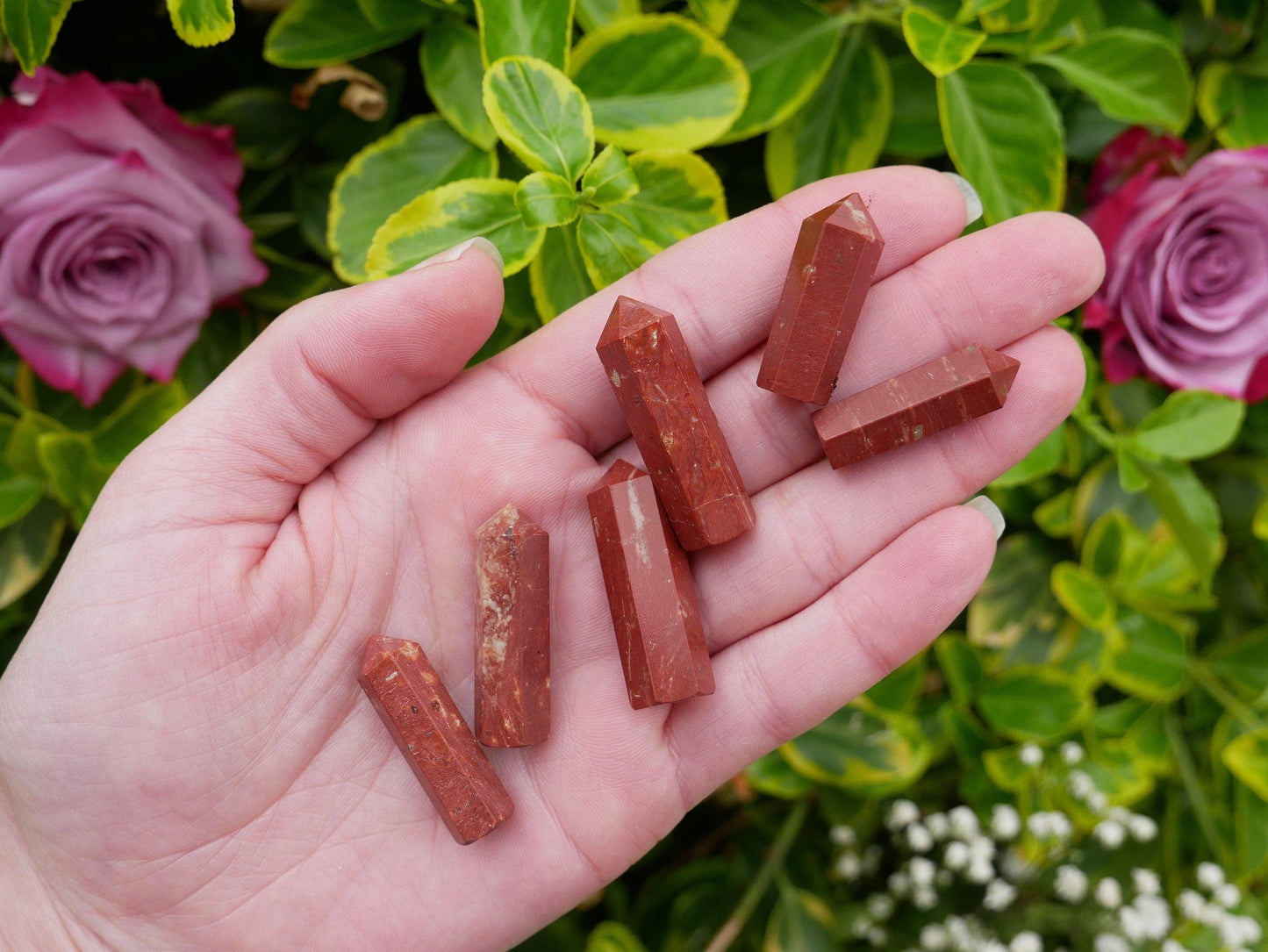 Red Jasper Crystal Mini Points